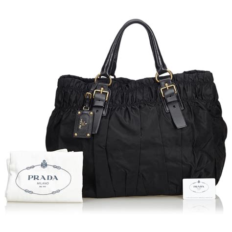 sac cabas prada nylon|Prada cahier bag.